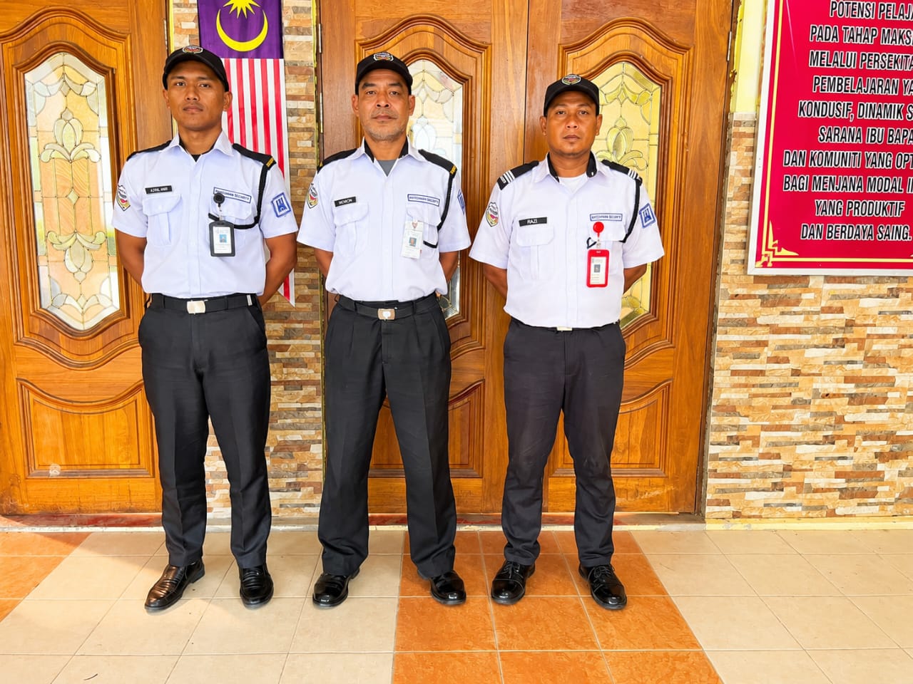 Watchman security officers on duty